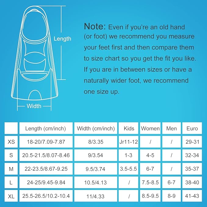 Gintenco Swim Fins, Kids Swim Training Fins for Lap Swimming, Travel Size Flippers with Mesh Bag, Silicone Swimming Fins for Kids Teens Adults Women Men