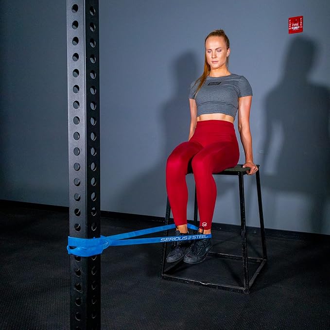 SERIOUS STEEL FITNESS Assisted 41" Pull-Up Band, Resistance & Stretch, Powerlifting & Pull-up Assist Loop (Single Band)