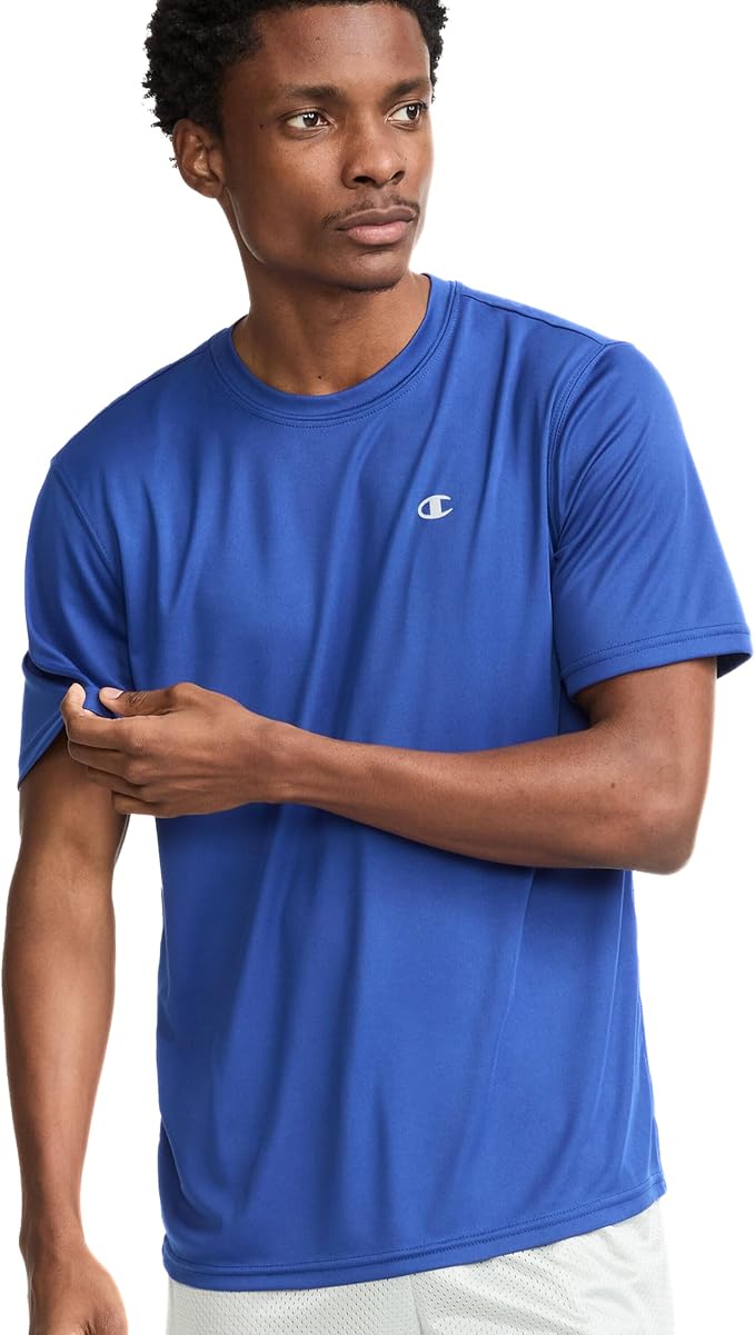 Champion Men's T-shirt, Sport Tee, Moisture Wicking, Anti Odor, Athletic T-shirt for Men (Reg. Or Big & Tall)