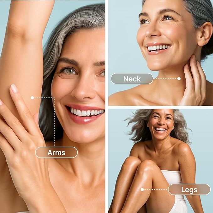 MyoGlow by MDD | Neck, Face, Arms, and Legs Skin Tightening and Lifting Lymphatic Drainage Massager Tool | Uses LED Light, Sonic Vibration, Thermal Activation