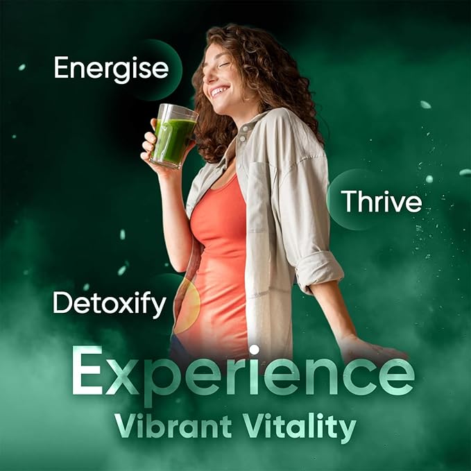 Greens Superfoods Powder for Digestive Health, Sugar Free Super Greens Powder, Spirulina, Chlorella for Bloating & Gut Support, Daily Support for Women, 30 Servings, Mixd Berry