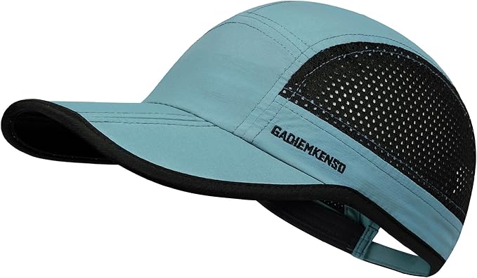 GADIEMKENSD Mens Folding Outdoor Hat Long Brim UPF 50+ Sun Protection