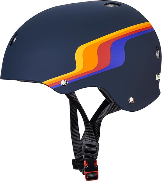 Triple Eight Certified Sweatsaver Helmet for Skateboarding, BMX, Roller Derby, Roller Skating, Inline Skating, Scooter and Bike