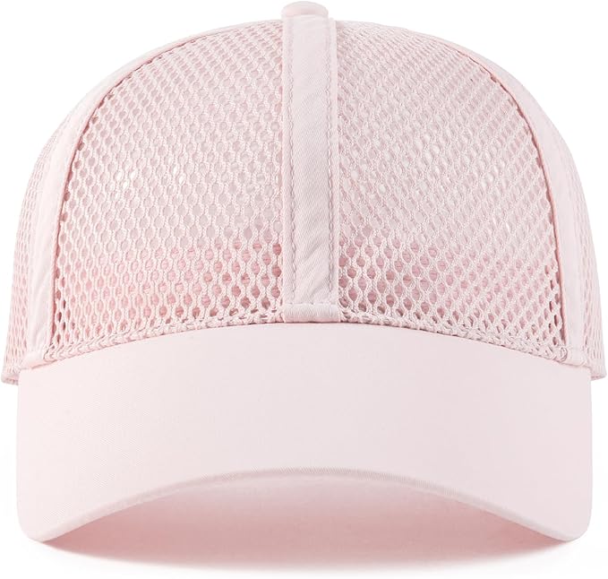 VOBOOM Breathable Full Mesh Baseball Cap for Men, Women, Lightweight Trucker Hats Outdoor Sports Wear