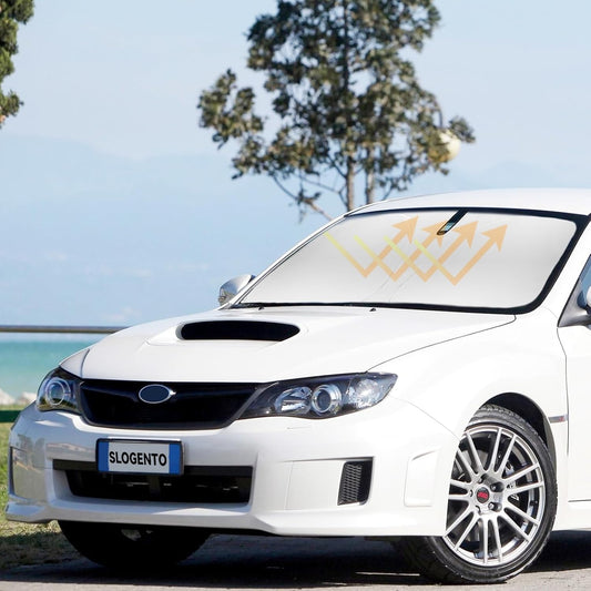 Sun Shade for Impreza Windshield Sunshade for 2017-2023 2024 2025 Subaru Impreza WRX Sedan Impreza WRX Hatchback WRX STI Accessories Windshield Cover Window Sun Visor Protector Blocks UV Rays