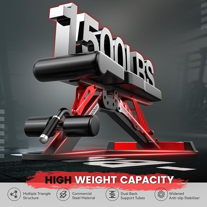 Pooboo Multi-Functional Machine Power Cage, 2000LB Squat Rack, LAT-Pull Down System, Dual Pulley Cable Crossover System, Home Gym Workout Machine with Strength Training Attachments