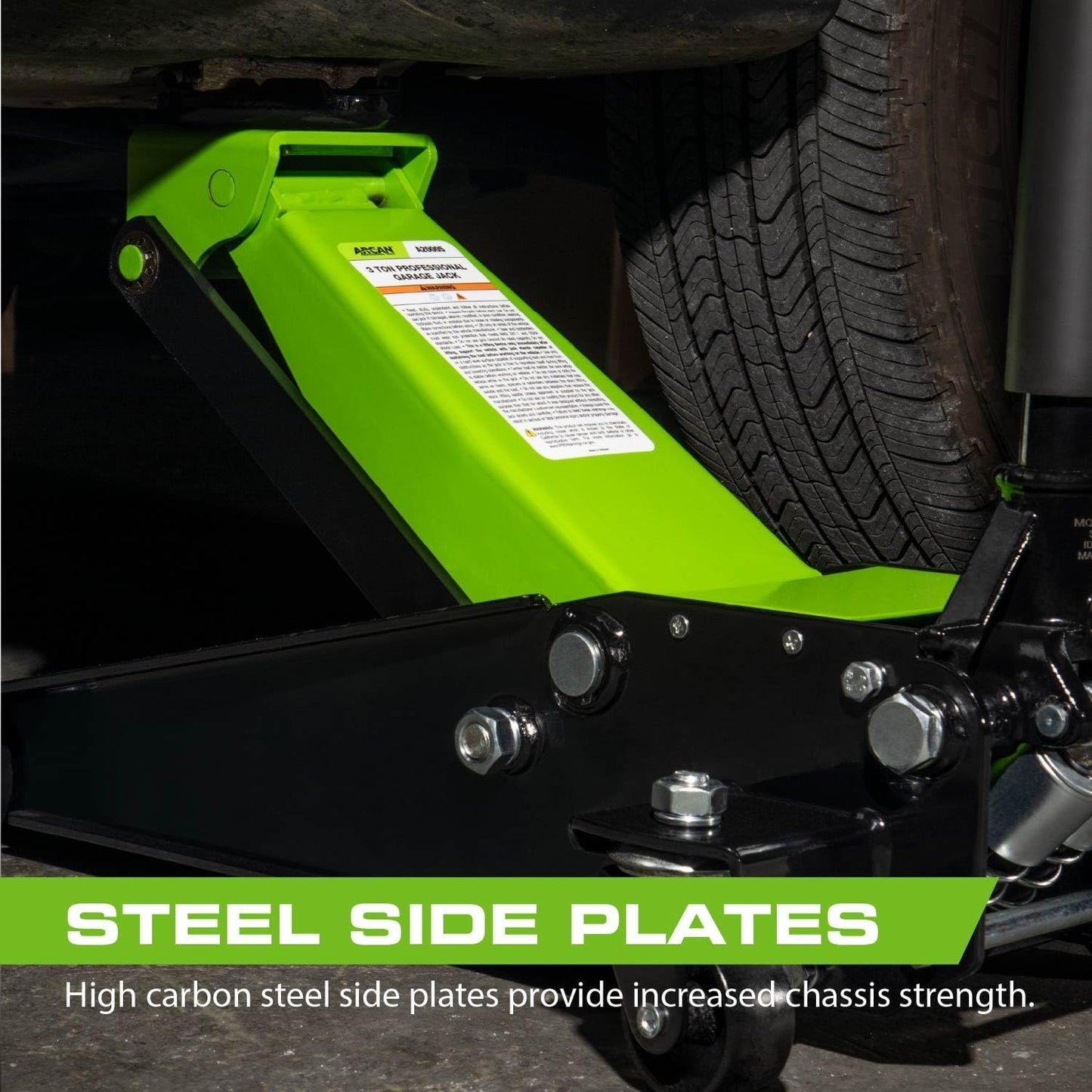 ARCAN Tools 3-Ton Steel Professional Garage Jack (A20005)