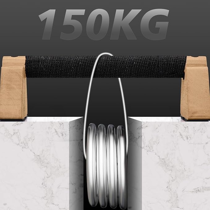 Parallettes Bars - Wooden Calisthenics Equipment for Handstand Training, Push Up Bars & Calisthenics Bar - Handstand Blocks and Pushup Handles for Men