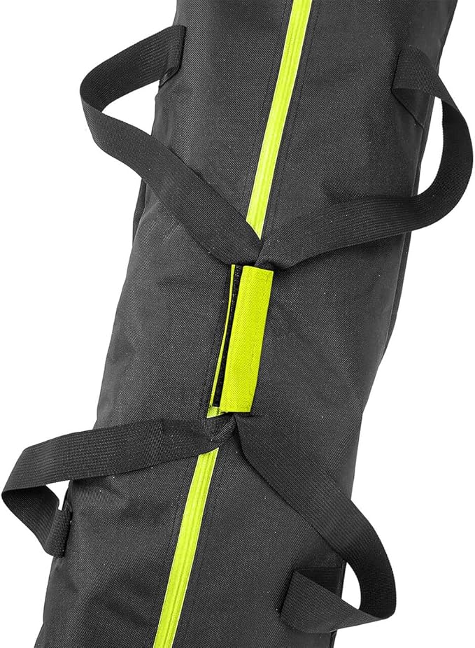 MOOCY Ski Bag for Air Travel, Unpadded Snow Bag Fits Skis Up to 200cm, Carrying Bag for Adults and Children