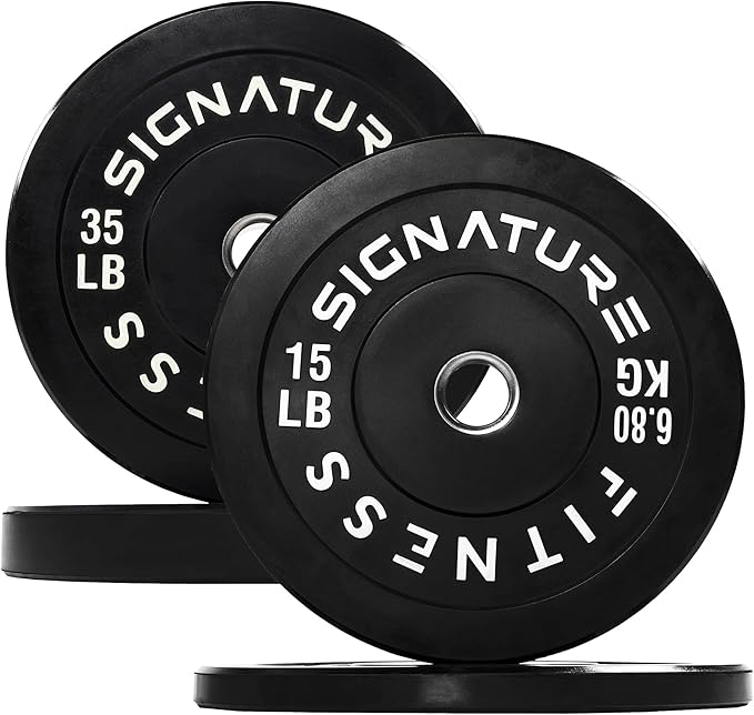 Olympic Bumper Plates Set, 2" Weight Plates for Strength Training & Weightlifting, Paris or Set or Set with Barbell, Multiple Options