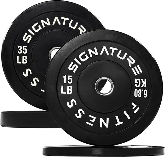 Olympic Bumper Plates Set, 2" Weight Plates for Strength Training & Weightlifting, Paris or Set or Set with Barbell, Multiple Options