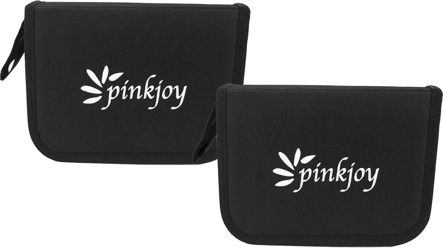 PINKJOY 2 Pack Tire Plug Kit with Plugs 36 Pcs for Car, Motorcycle, ATV, Jeep, Truck, Tractor Flat Tire Puncture Repair Tools