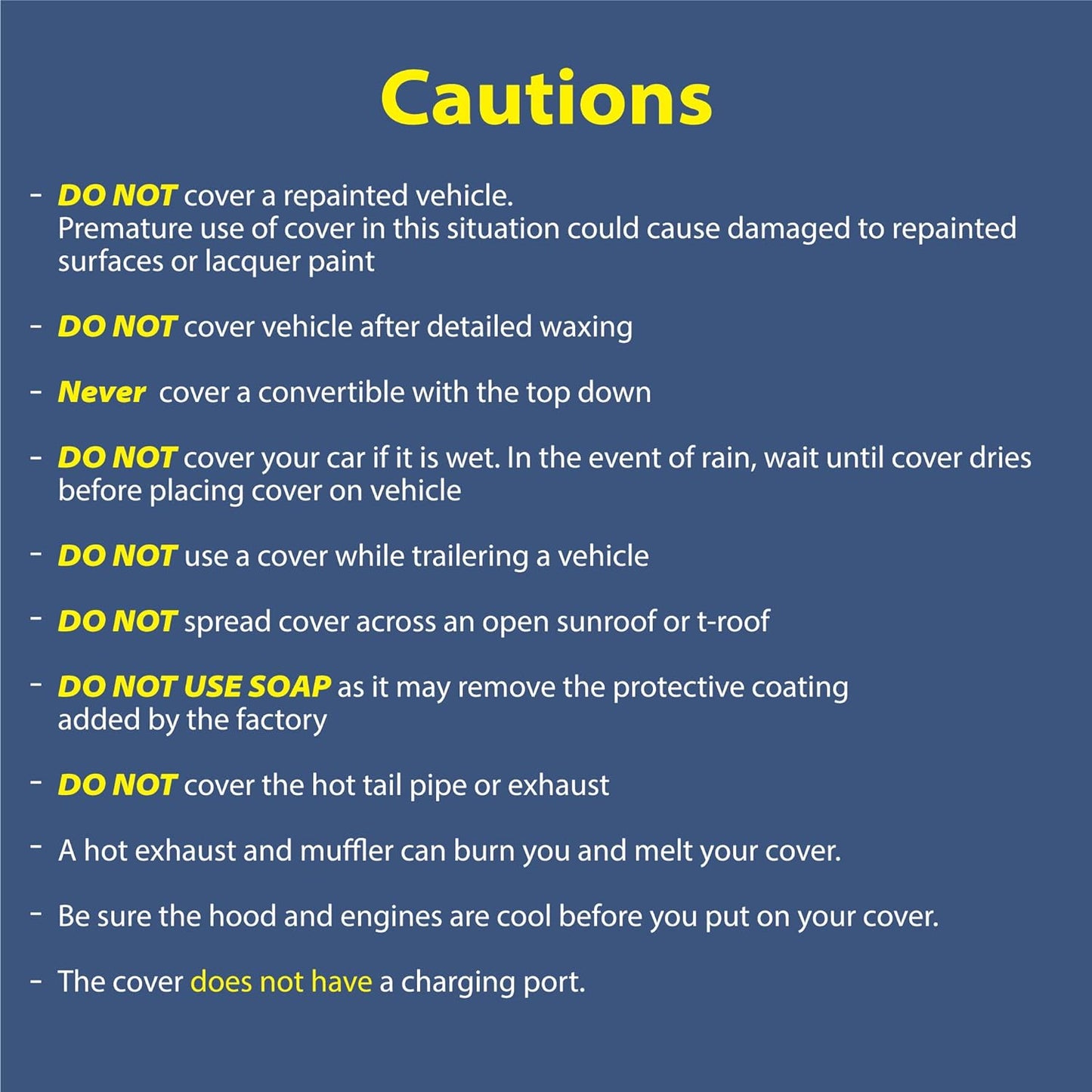 USCarCover 5 Layer All Weather Protection, Breathable Car Cover for Jeep TJ 1997-2006 SUV 2-Door Pollution, Dust, Sun, Snow, Rain