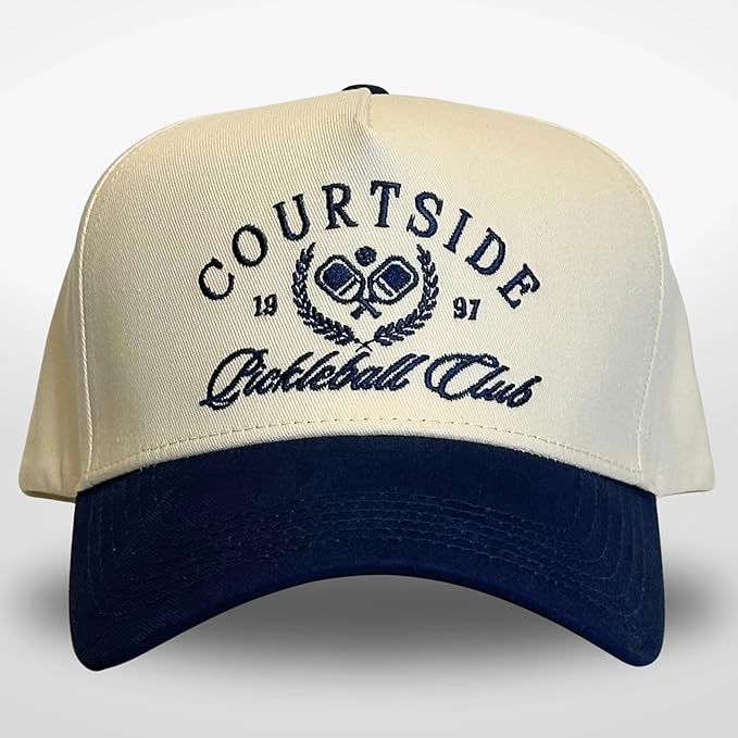 Vintage Sport Trucker Hat | Men & Women | Trendy Pickleball Golf Hats Men | American Cute Country Western | Cotton | Snapback