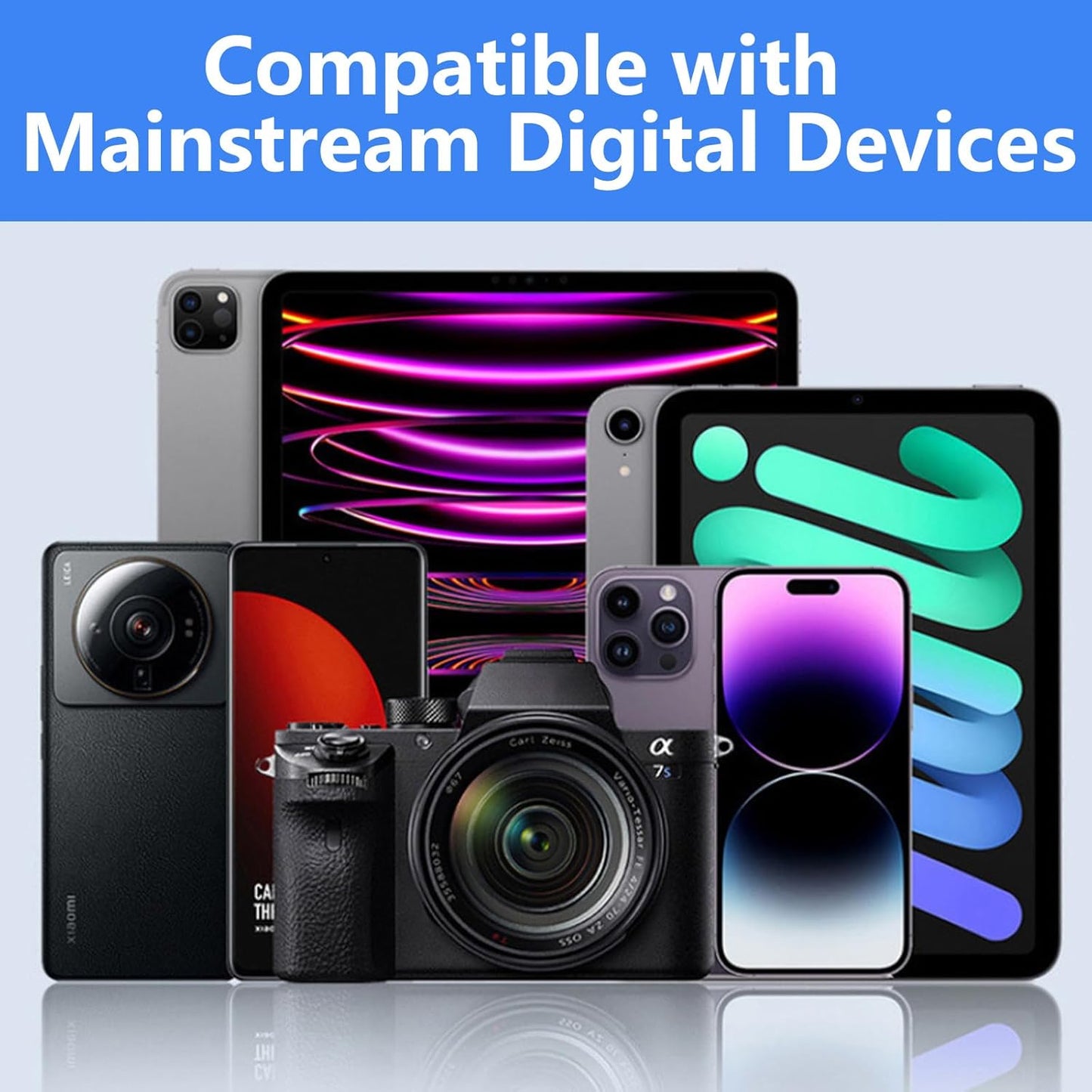 Bluetooth 5.3 FM Transmitter for Car, Bluetooth Car Adapter with Dual Type-C PD(30W) Charger Port and QC3.0 USB Port, Handsfree Calling and Audio Receiver, Support AUX, U Disk, TF Card