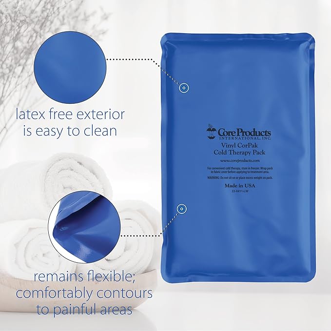 Core Products Flexible Vinyl Intense Cold Therapy Pack - 6" X 10"