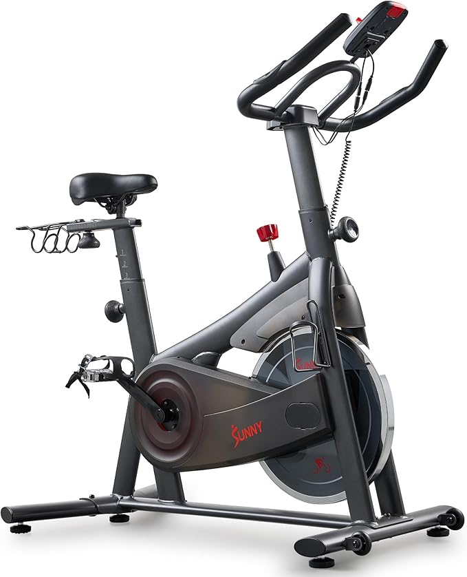 Sunny Health & Fitness ACTIVE Series Smart Exercise Bike with SunnyFit App Connection