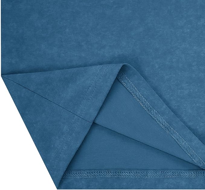 LOGEEYAR Men's Athletic Washed T-Shirts Basic Crew Neck Tees Tops Causal Distressed Cotton T Shirts for Men