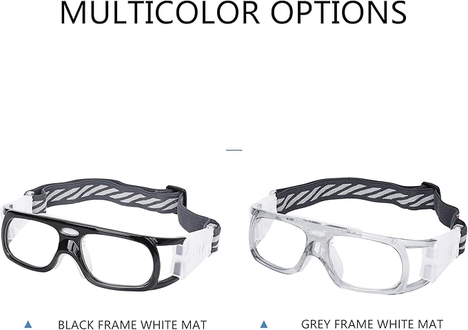 Men Basketball Glasses.Soccer Football Sport Protective Eyewear Safety Goggles,Sports Glasses For Replaceable Lens