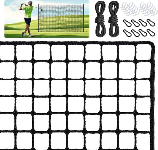 Golf Net, Golf Practice Net, for Backyard 10/15/20/25/30/40/50ft Indoor Nylon Netting