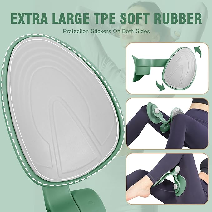 Thigh Trainer - Thigh Toner, Pelvic Floor Trainer, Kegel Trainer & Butt, Leg, Arm Toning Trainer Equipment for Home Gym Workout