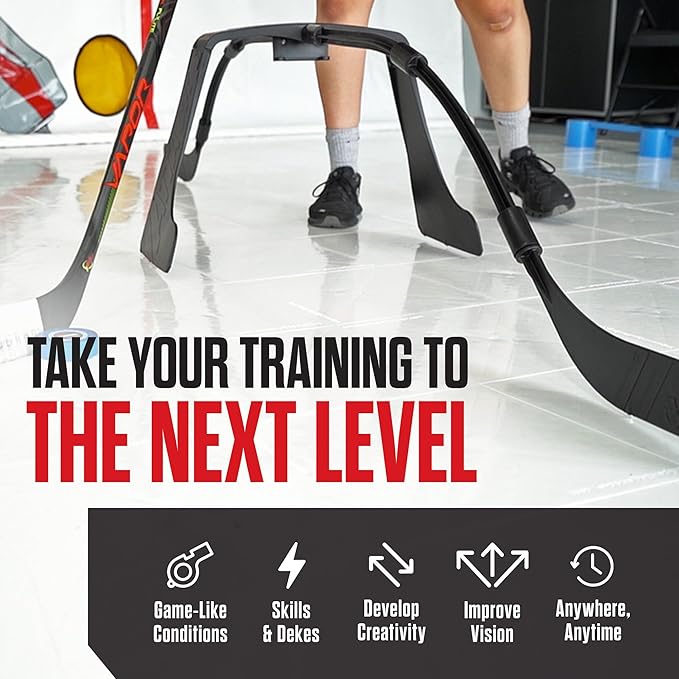 Snipers Edge Hockey - Hockey Attack Triangle - Lightweight and Durable - Works Great for On and Off Ice Training.
