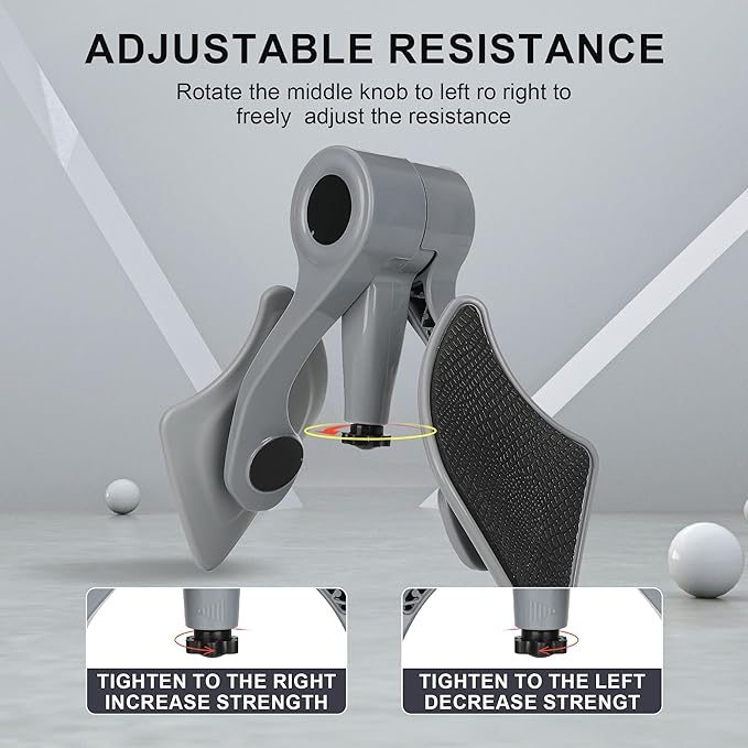 Thigh Exerciser, Kegel Exercise Products, Pelvic Floor Muscle Trainer, Inner Thigh Exercise Equipment for Men&Women