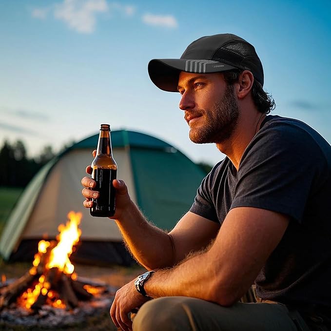 CLAPE Outdoor Sun Visor Hats Lightweight Waterproof Breathable Sports Hat UPF50+ Ultra Thin Cooling Baseball Hats