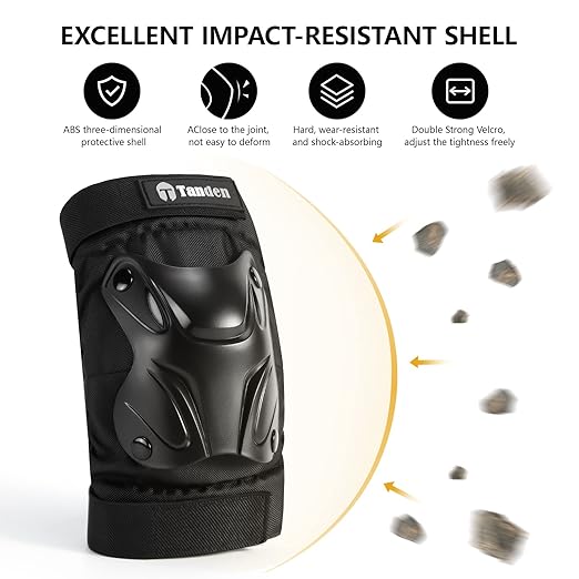 Skating Protective Gear Kids Toddler Knee Pads and Elbow Pads Set, Bike Protection for Kids Wrist Guards for Roller Skating Skateboarding Cycling Black