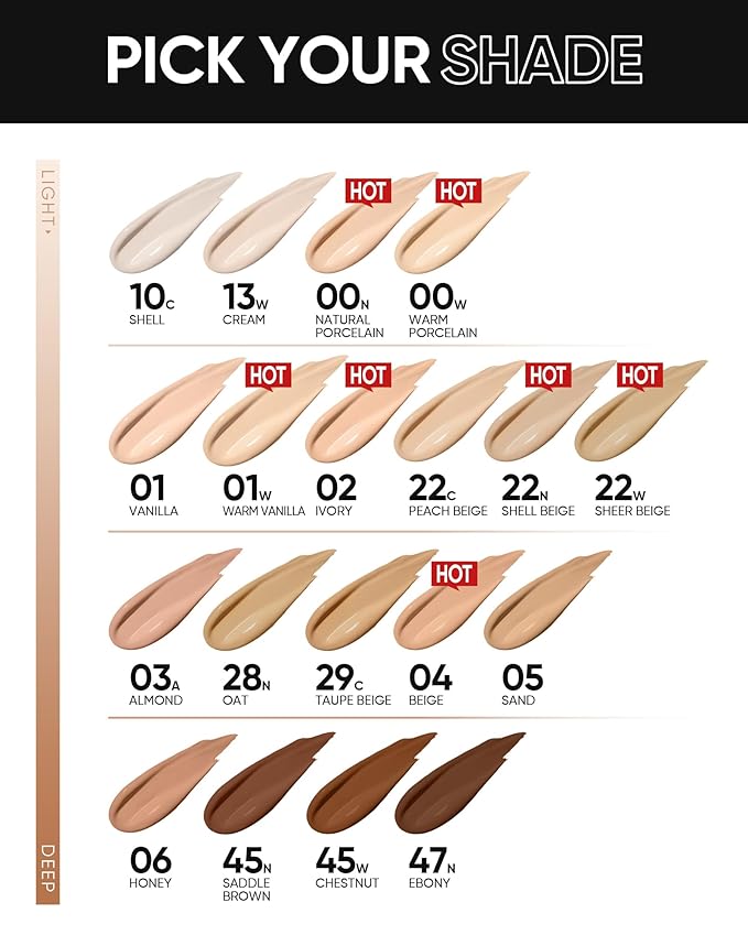 Cushion Foundation | Full coverage, Weightless, Skin fit, Satin Glow Finish, Oil-Control Waterproof Foundation, Sweatproof Flawless BB Cream CC Korean Makeup