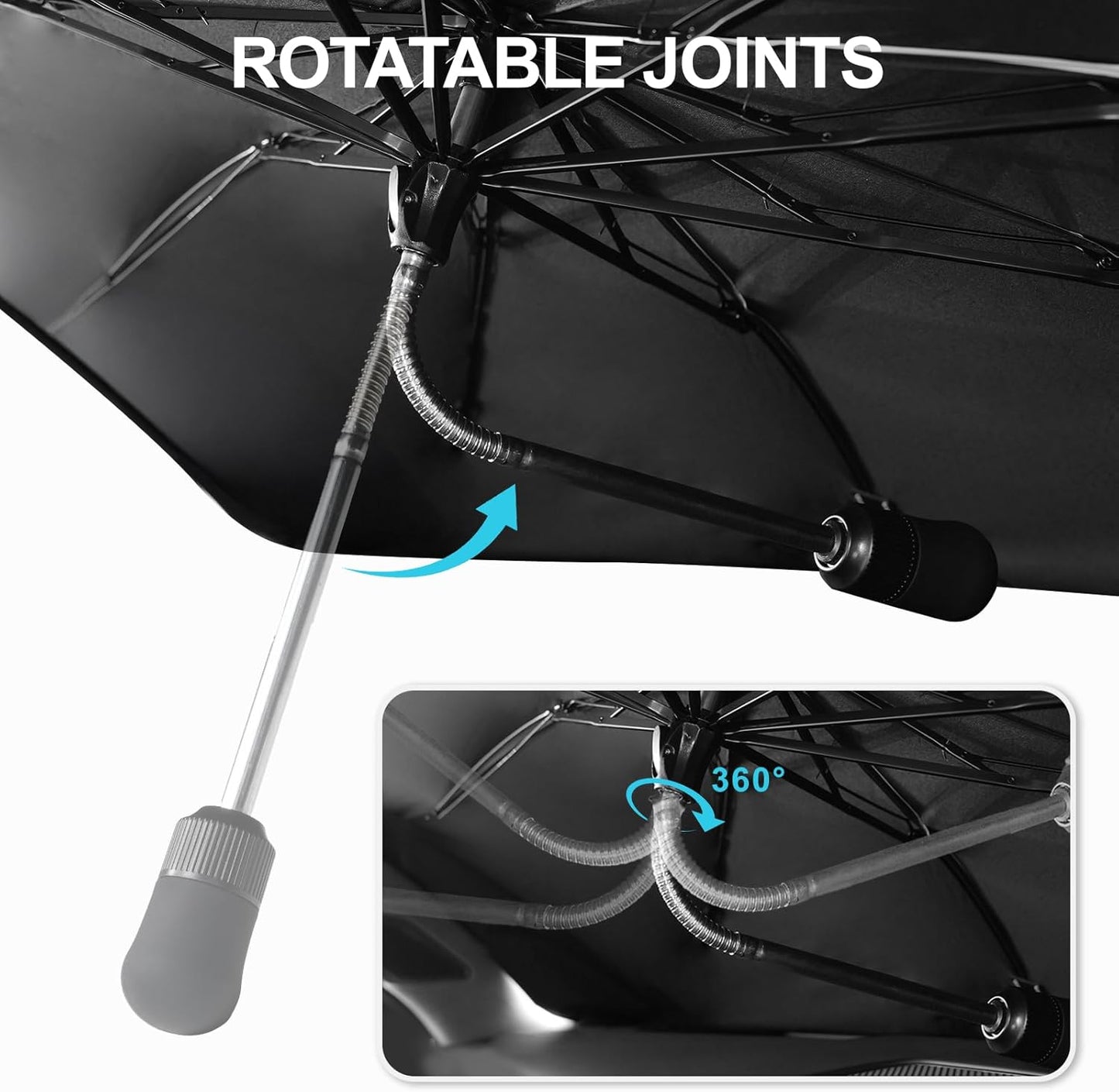 2023 2024 2025 2026 Upgraded for Honda CRV Sunshade, Portable Foldable Sunshade Accessories, [Nano Ice Crystals Coating] UV Protection, Keeps Interior Cool (for Honda CRV 2023-2026)