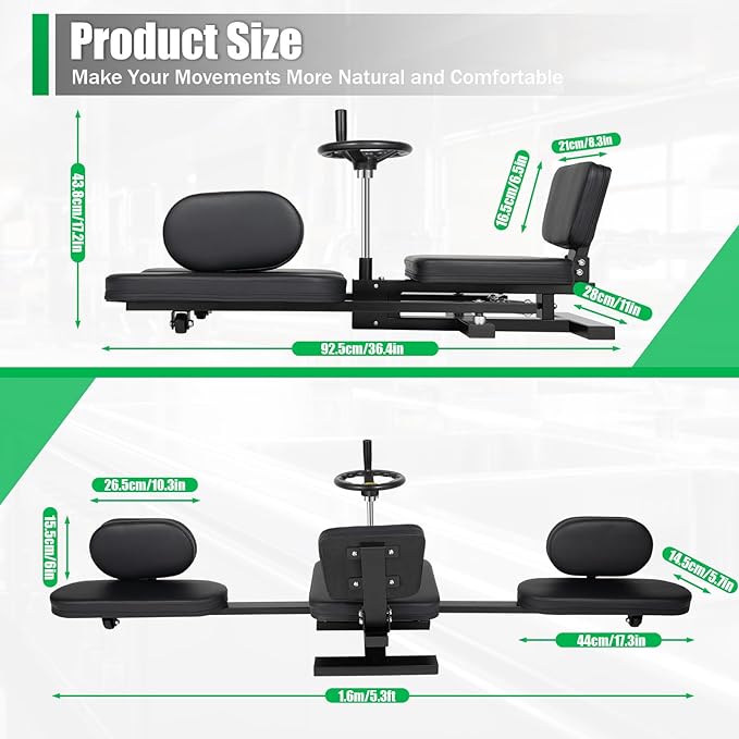 YIYIBYUS Leg Stretcher Machine for Flexibility Training - Split Machine Stretching Equipment for Fitness, Yoga, and Beauty