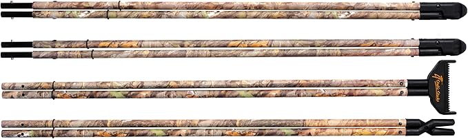 4 Stable Sticks® Essential 4 Points Bipod Shooting Sticks - Lightweight Aluminium, Extrem Stability for Hunting and Shooting, Foldable and transportable