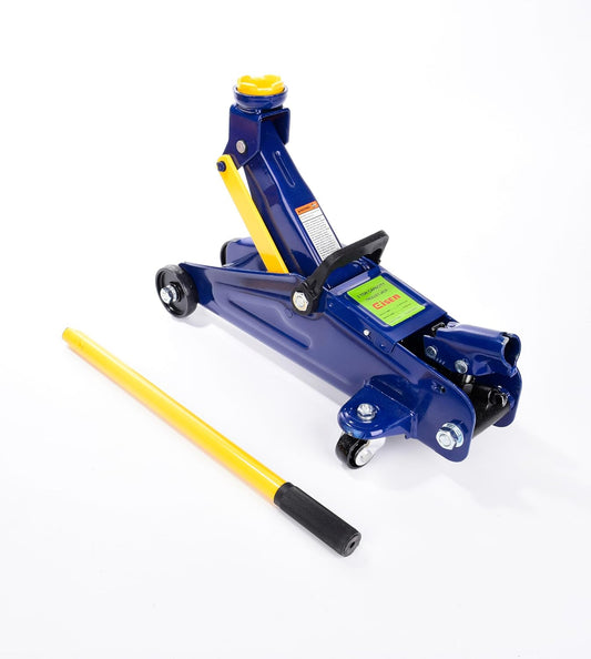 Aain 2 Ton Heavy Duty Floor Jack,Hydraulic Low Profile Trolley Service Floor Jack,Blue