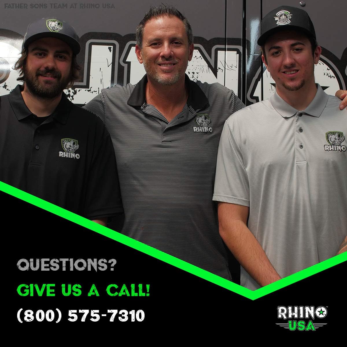 Rhino USA Recovery Tow Strap (4" x 30') - 40,320lb Break Strength - Emergency Recovery Strap Tow Rope for Diesel Trucks, Backhoe, Excavators & More - Heavy Duty Towing Strap for Offroad 4x4 Use