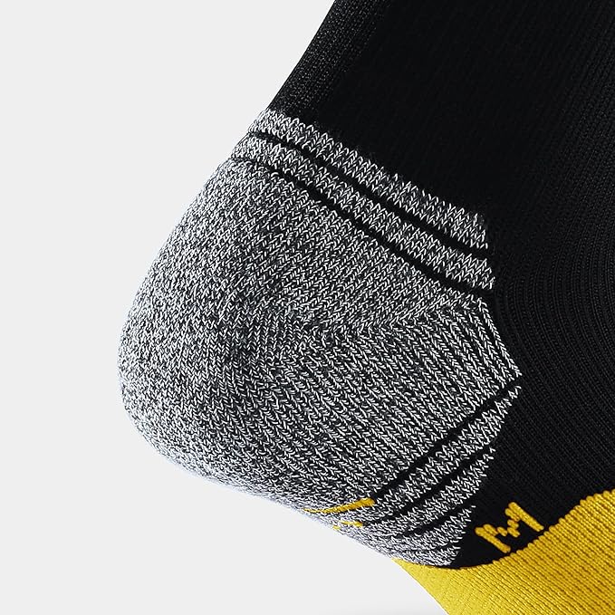 WANDER Men's Athletic Ankle Socks 6-7 Pairs Sports Moisture-wicking Running Basketball Cycling Socks 6-9/10-12/12-14