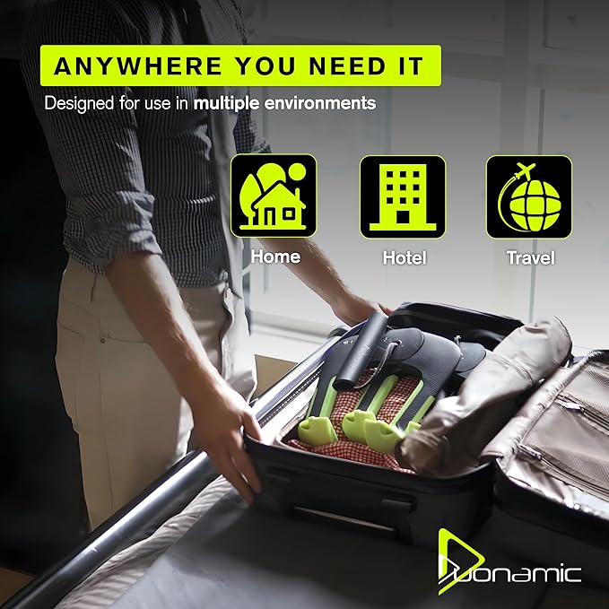 Duonamic Eleviia: Portable Doorway Pull-Up Bar – Lightweight, Travel-Ready, 250 lb Capacity