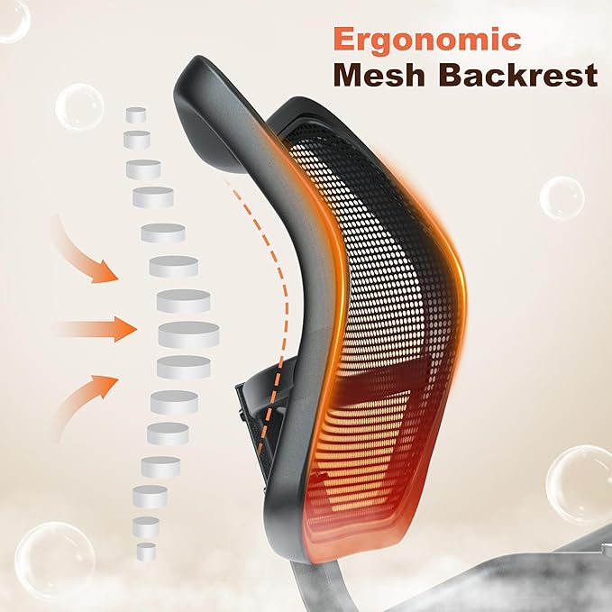 SNODE Magnetic Recumbent Exercise Bike for Home, Recumbent Bike for Rehab and Seniors, Recumbent Stationary Bike with LCD Monitor and Large Seat Cushion & Mesh Backrest, 330LB Weight Capacity