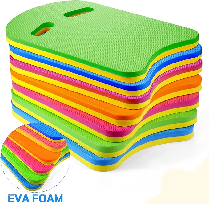 Kickboard Swimming Training Kick Board U Design Summer Aid Float Equipment EVA Foam with Integrated Hole Handle for Water Pool Accessories