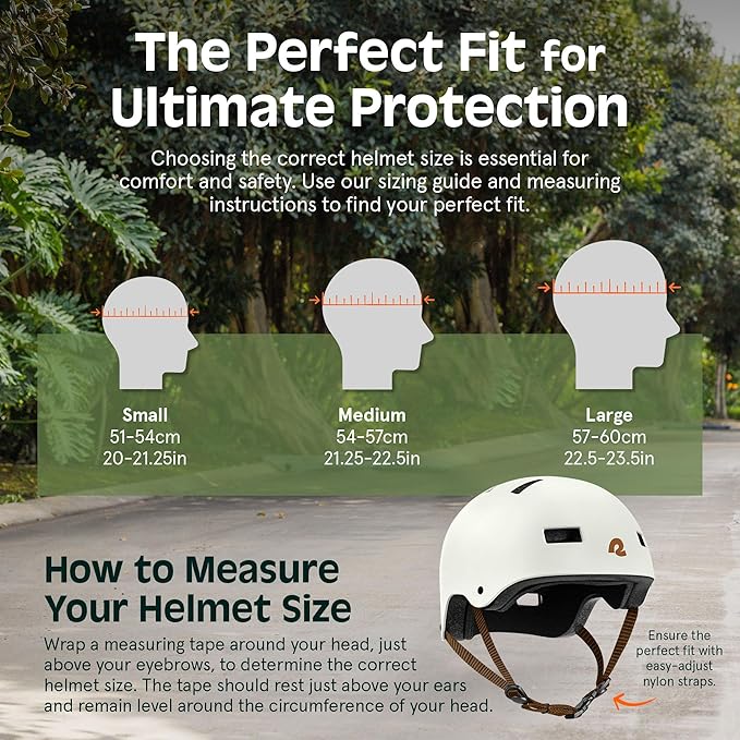 Retrospec Dakota Adult Bike Helmet for Adults - Multi-Sport Protection for BMX, Skating, Scooter, and Skate - Adult Men Skateboard Helmets