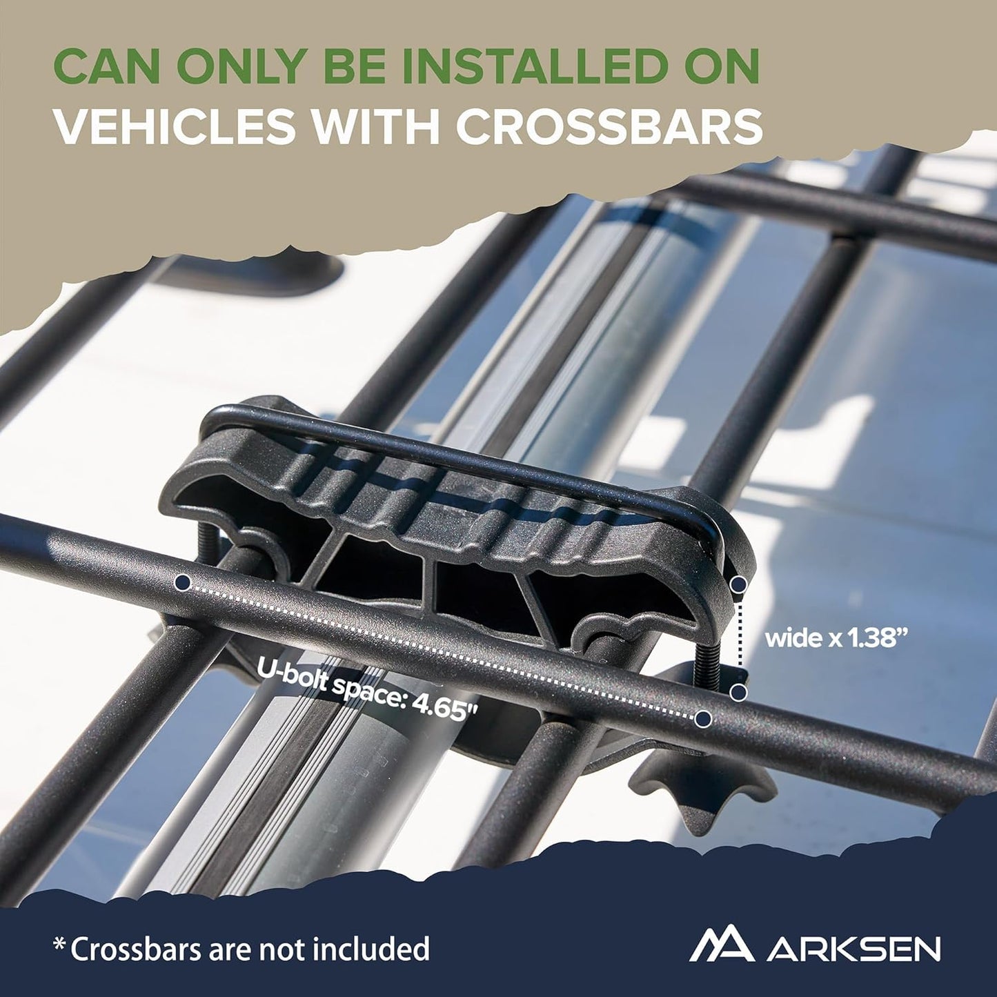 ARKSEN 84 x 50 x 6 Inch Universal Extra Wide 150LB Heavy Duty Roof Rack Cargo with 500D PVC Waterproof Cargo Bag, Car Top Luggage Holder Carrier Basket for SUV, Truck, & Car Steel Construction