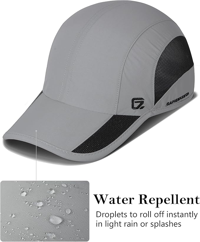 GADIEMKENSD Quick Dry Run Hat Cooling Breathable Mesh