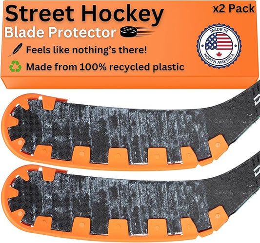 TOP SHELF - Hockey Stick Blade Protector Wrap Street Hockey Stick Set - Off Ice Training Equipment - Sauce Kit - 2 Pack