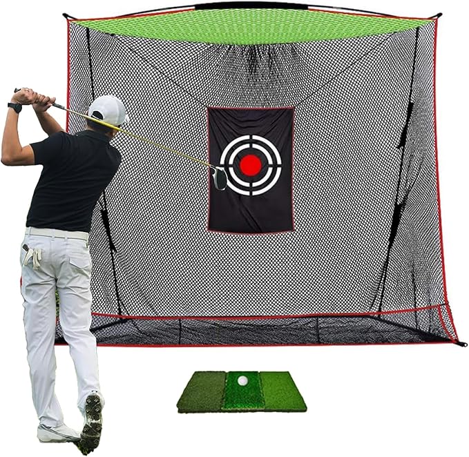 Golf Net for Backyard Drivin Heavy Duty Golf Hitting Practice Net Large Outdoor Indoor for Use10x8FT
