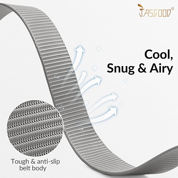 JASGOOD Nylon Canvas Breathable Military Tactical Men Waist Belt With Plastic Buckle