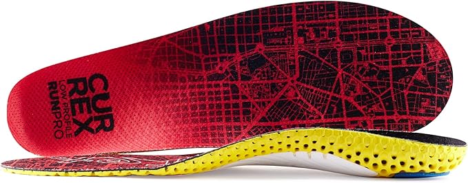 CURREX RunPro Insoles for Running Shoes – Arch Support Inserts to Help Reduce Fatigue, Prevent Injuries & Boost Performance – for Men & Women – Low Arch, XS