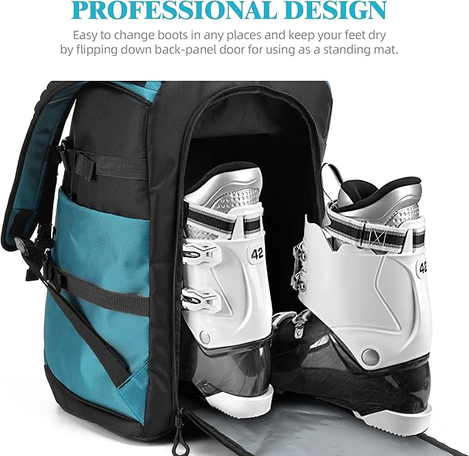 Ski/Snowboard Boot Bag/Skating Bag | Excellent for Store and Transport Gear, Jacket, Helmet, Goggles, Gloves & Accessories