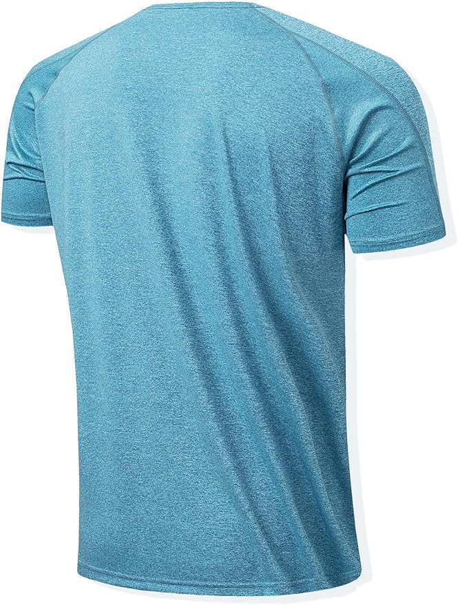 Moisture Wicking Quick Dry Soft Pickleball Workout Hiking Camping Running Shirts for Men Outdoor Sports