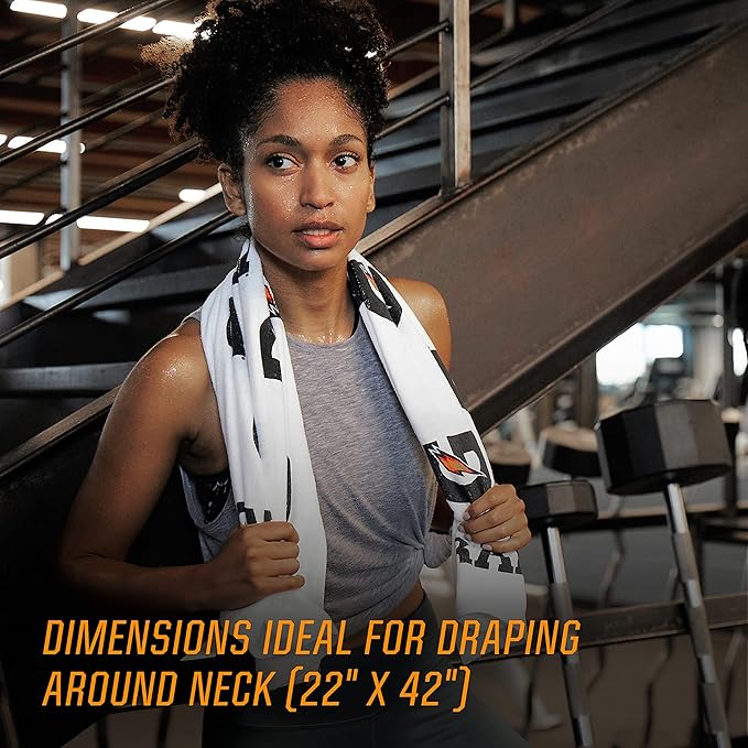 Gatorade Sideline Towel, White, 39 x 21"