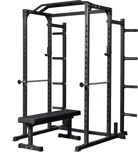 REP Fitness PR-1100 Power Rack - 700 lbs Rated Lifting Cage for Weight Training
